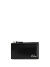 Chloé Logoed Card Holder In Black