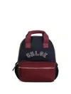 Chloé Logo-embroidered Canvas Backpack In Multi