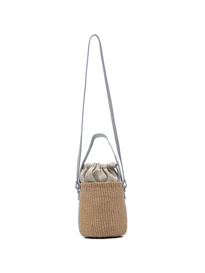 Chloé Small Woody Bucket Bag In Multi