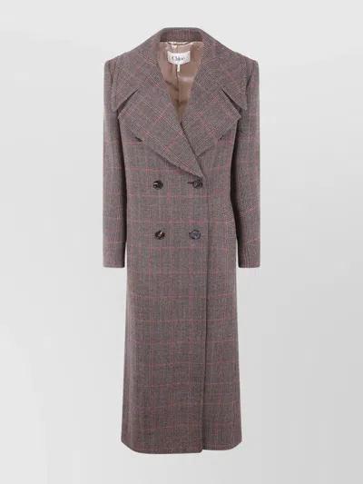 CHLOÉ LONG DOUBLE BREAST COAT