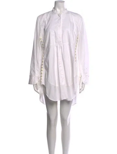 Pre-owned Chloé Long Dress In Neutral