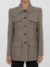 CHLOÉ LONG OFFICER JACKET