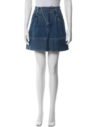 Pre-owned Chloé Long Skirt In Blue