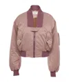 Chloé Long Sleeve Casual Jacket In Pink