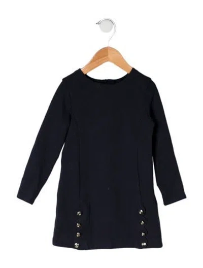 Pre-owned Chloé Babies' Long Sleeve Dress In Blue
