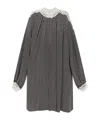 Chloé Lace-trimmed Geometric-print Mini Dress In Multi