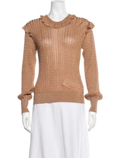 Pre-owned Chloé Long Sleeve Top
