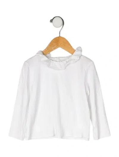 Pre-owned Chloé Babies' Long Sleeve Top In White