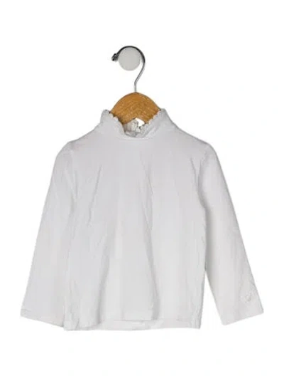 Pre-owned Chloé Babies' Long Sleeve Top In White