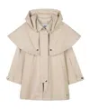 Chloé Long Sleeve Windbreaker In Nude