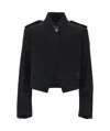 Chloé Short Jacket Epaulettes In Black
