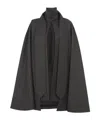 Chloé Long-sleeved Coat In Black