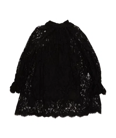 Chloé Long-sleeved Dress In Black