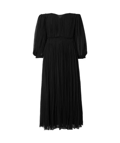 Chloé Long Sleeved Dress In Black