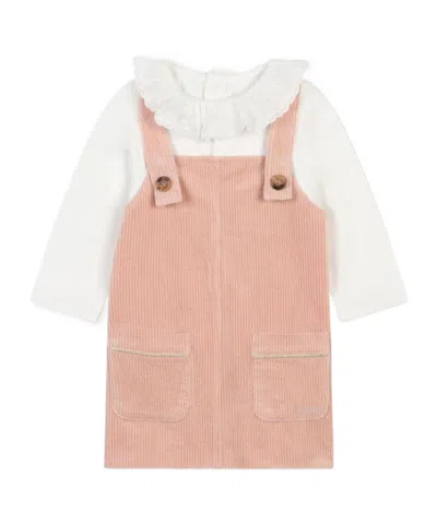 Chloé Long-sleeved Dress Set In Nude