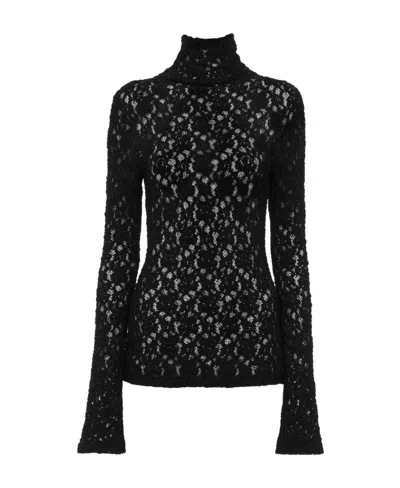 CHLOÉ CHLOÉ FITTED TURTLENECK KNIT TOP