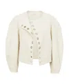 Chloé Long-sleeved Jacket In White