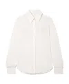 Chloé Long-sleeved Lapel Shirt In White