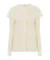 Chloé Long-sleeved Shirt In Neutral