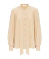Chloé Long-sleeved Shirt In Nude