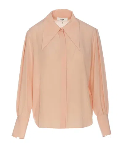 CHLOÉ CHLOÉ HERITAGE LONG-SLEEVED BLOUSE