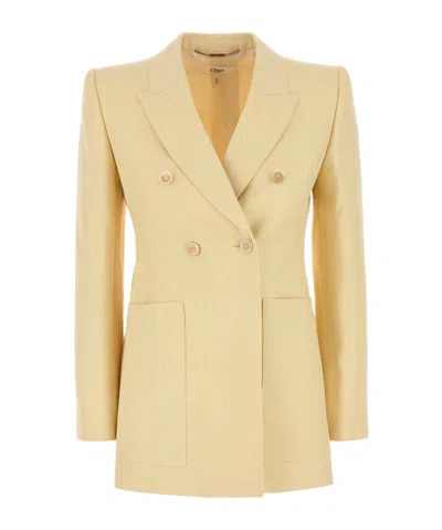 CHLOÉ CHLOÉ DOUBLE-BREASTED BLAZER