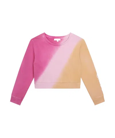 Chloé Long-sleeved Sweater In Pink