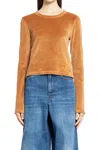 Chloé Woman Brown Tops In Brown