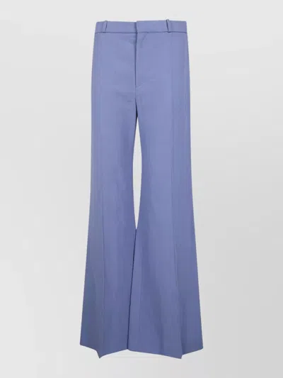 Chloé Long Trousers Wide Leg Front Pleats