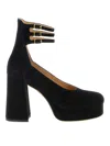 Chloé Suede Leather Pumps In Black