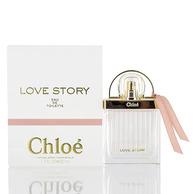 Chloé Chloe Love Story Edt Spray 1.7 oz (50 Ml) (w) In Transparent