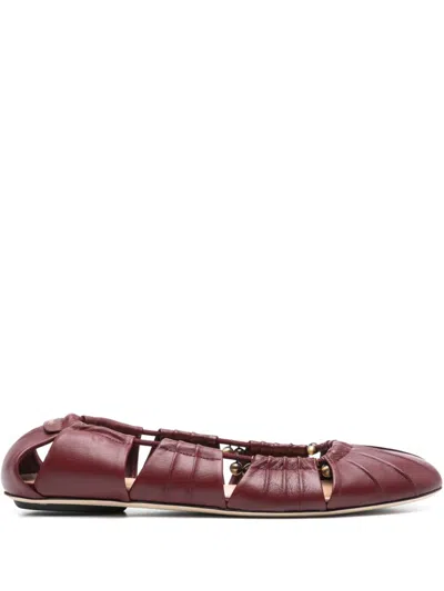 CHLOÉ LUNA NAKED BALLET FLATS