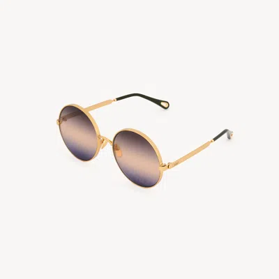 Chloé Aly Sunglasses In Brown