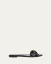 Chloé Woman Sandals Black Size 6.5 Leather In Black