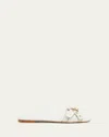 Chloé Marcie Sandals In Leather In Eggshell