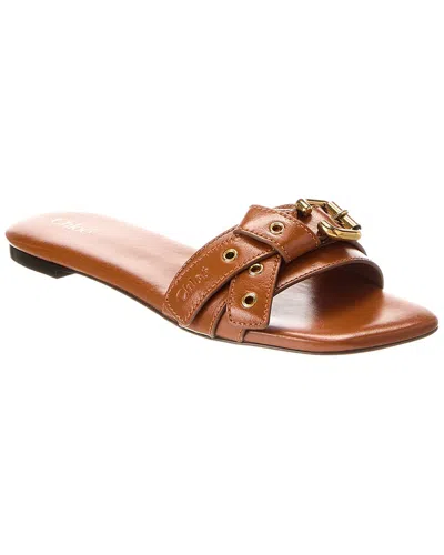 Chloé Mae Leather Slide