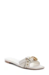 Chloé Marcie Sandals In Leather In Eggshell