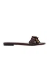 Chloé Mae Slippers In Black