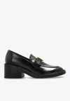 Chloé Chloe Marcie 65 Leather Loafers In Black