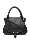 Chloé Black Marcie Satchel In Black