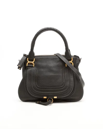 Chloé Marcie Bag In Black