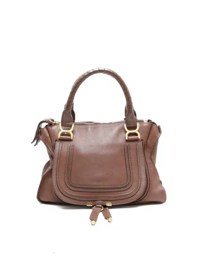 Chloé Marcie Bag In Brown