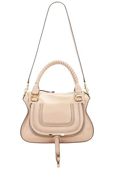 Chloé Marcie Bag In Deep Beige