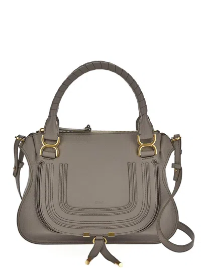 Chloé Marcie Bag In Grey