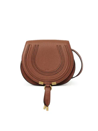 Chloé Marcie Bag In Marrón
