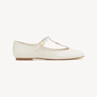 CHLOÉ BALLERINES MARCIE FEMME BEIGE TAILLE 42 100% CUIR DE BREBIS