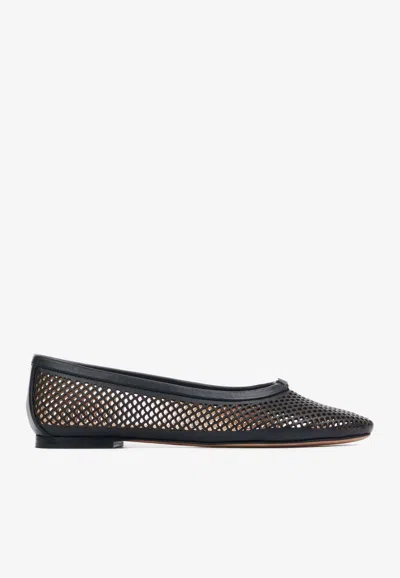 CHLOÉ MARCIE BALLERINA FLATS IN LEATHER