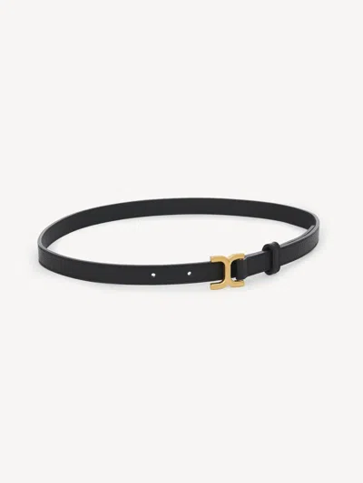 Chloé "marcie" Belt In Black