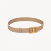 Chloé Marcie Belt In Brown