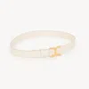 Chloé Marcie Belt In White
